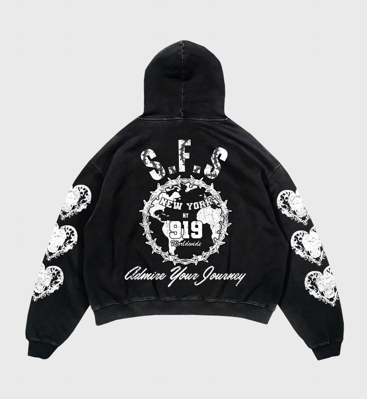 SFS ADMIRE YOUR JOURNEY PULLOVER SWEATSUIT TOP&BOTTOM